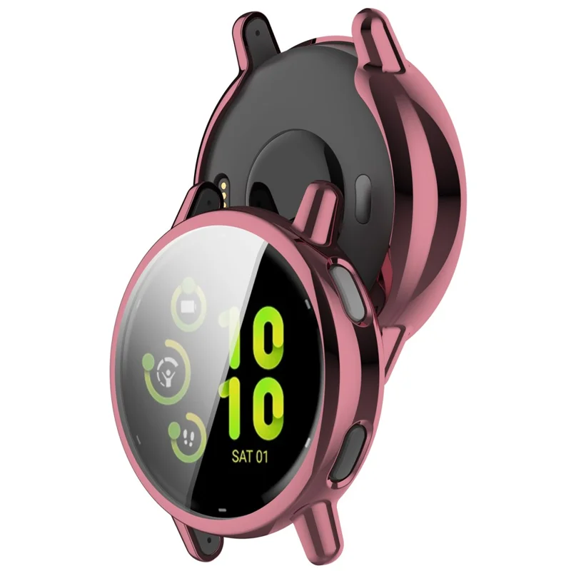 For Garmin vivoactive 5 Watch Case Full Protection TPU Soft Cover Scratch Resistant - Pink