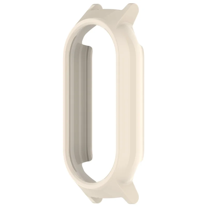 Watch Case for Xiaomi Smart Band 10 / Smart Band 10 NFC / Smart Band 10 Ceramic / Mi Band 9 Ceramic / 8 NFC / 8 12mm Lug PC Frame - Antique White