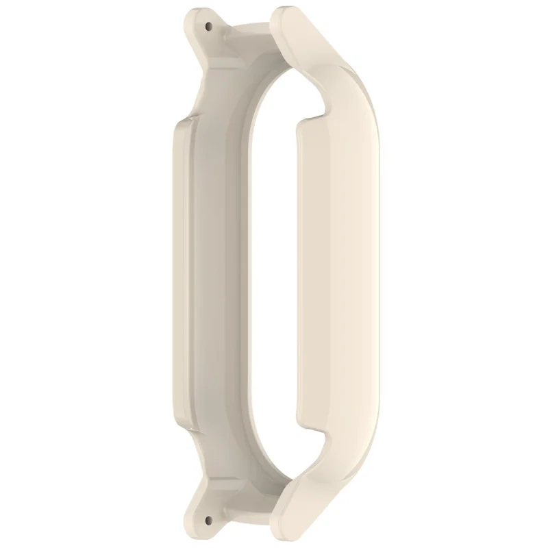 Watch Case for Xiaomi Smart Band 10 / Smart Band 10 NFC / Smart Band 10 Ceramic / Mi Band 9 Ceramic / 8 NFC / 8 12mm Lug PC Frame - Antique White