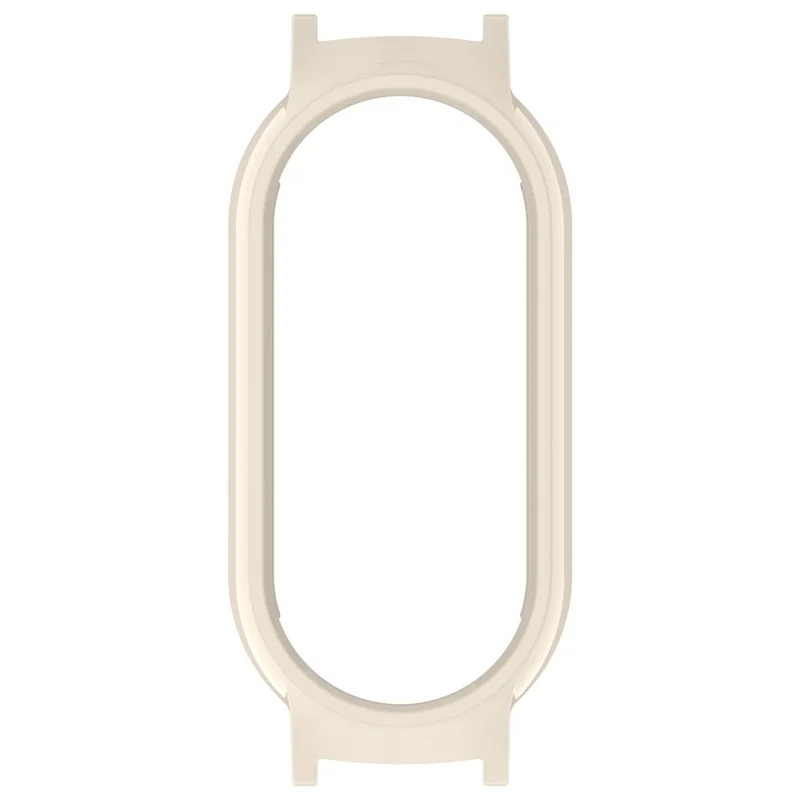 Watch Case for Xiaomi Smart Band 10 / Smart Band 10 NFC / Smart Band 10 Ceramic / Mi Band 9 Ceramic / 8 NFC / 8 12mm Lug PC Frame - Antique White