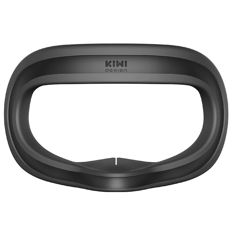 KIWI DESIGN F4 Q7-2P F4 Capa de Silicone Facial à Prova de Suor para Meta Quest 3S com Bloqueio de Luz Imersivo