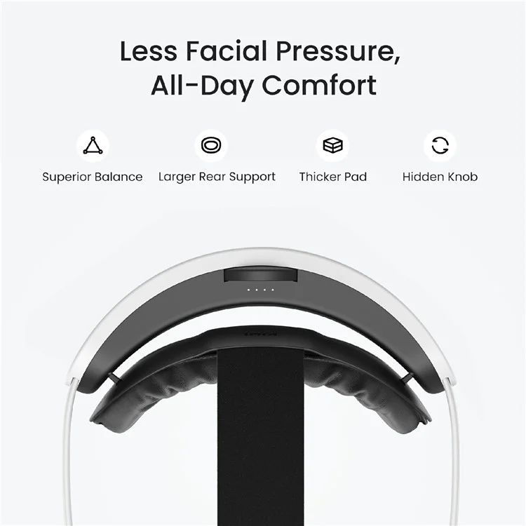 KIWI DESIGN F4 Q7-2P F4 Capa de Silicone Facial à Prova de Suor para Meta Quest 3S com Bloqueio de Luz Imersivo