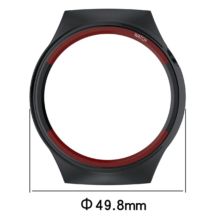 Для часов Huawei Watch GT 5 46 мм Полузакрытый защитный чехол из поликарбоната