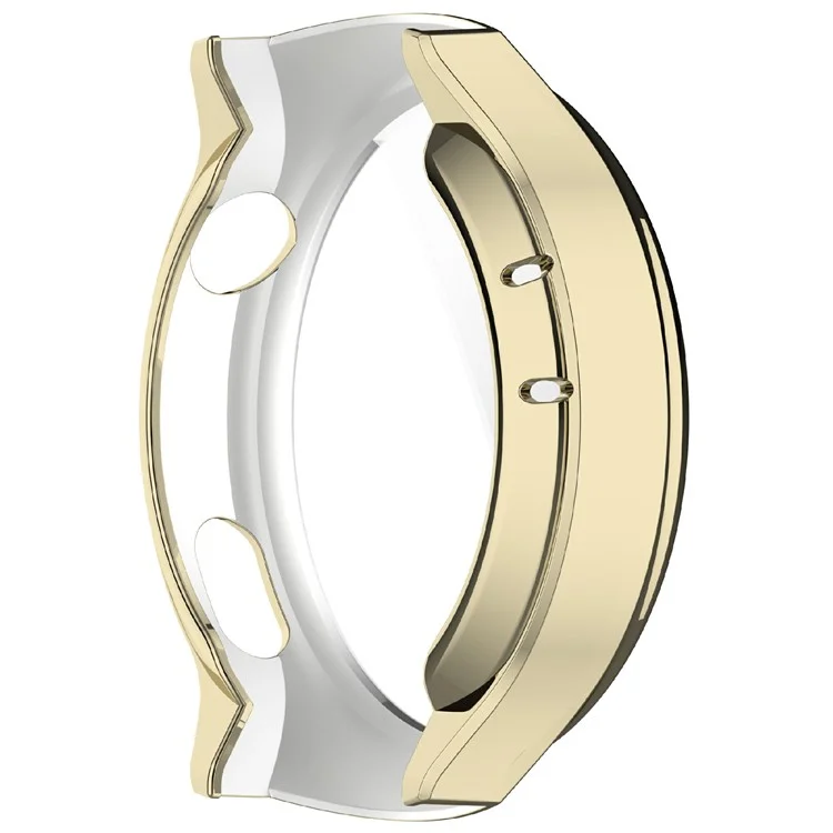 Pour Huawei Watch 4 Étui de montre TPU Couverture de protection complète Électroplacage - Or clair