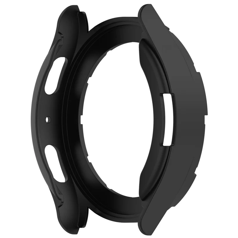 Für Samsung Galaxy Watch7 40mm TPU Schutzhülle mit Hohldesign Stoßfest Uhrengehäuse - Schwarz