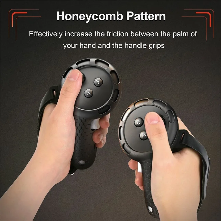 STARTRC GAMES For Meta Quest 3 / 3S Controller Silicone Cover Anti Slip Grip Protective Case