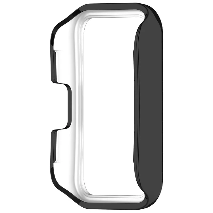 Protective Case For Huawei Band 10 / 10 NFC / 9 / 9 NFC / 8 / 8 NFC Hollow Design Rhinestone Decor PC Watch Cover - Black
