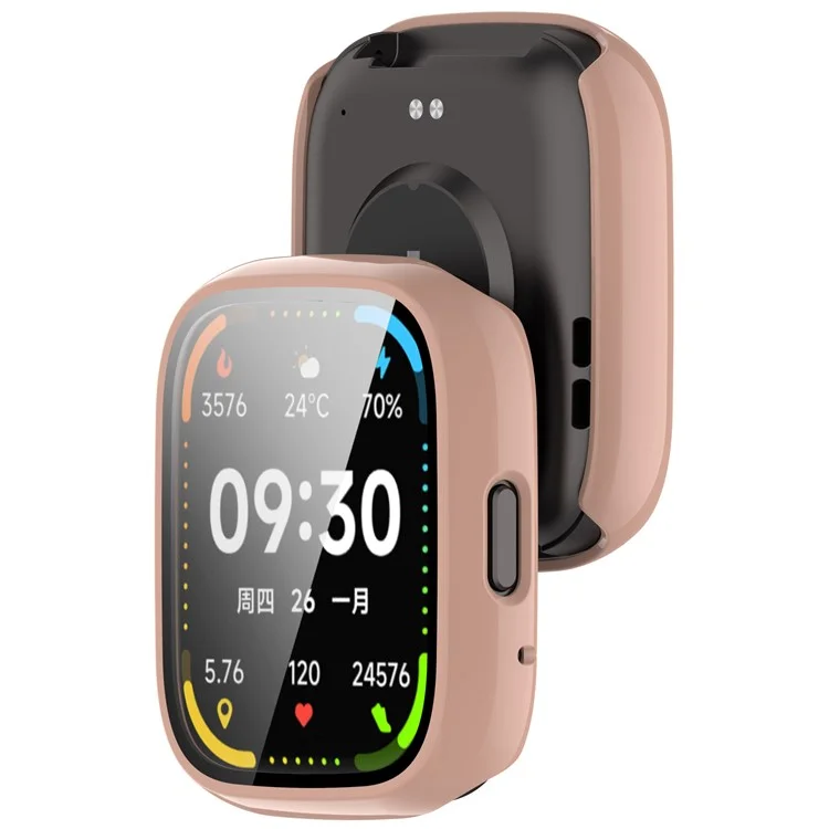 Cover per Smartwatch Lifesense 3 - Custodia Rigida Protettiva Completa con Pellicola in Vetro Temperato - Rosa
