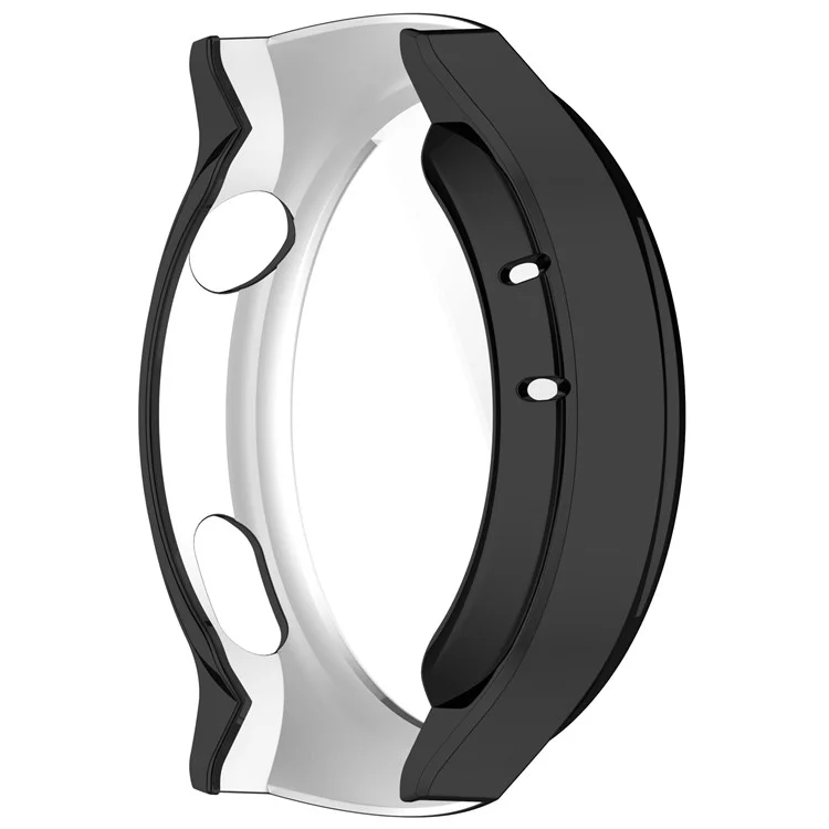 For Huawei Watch 4 Pro TPU Watch Case Anti Scratch Full Coverage Protective Cover - Electroplate Black