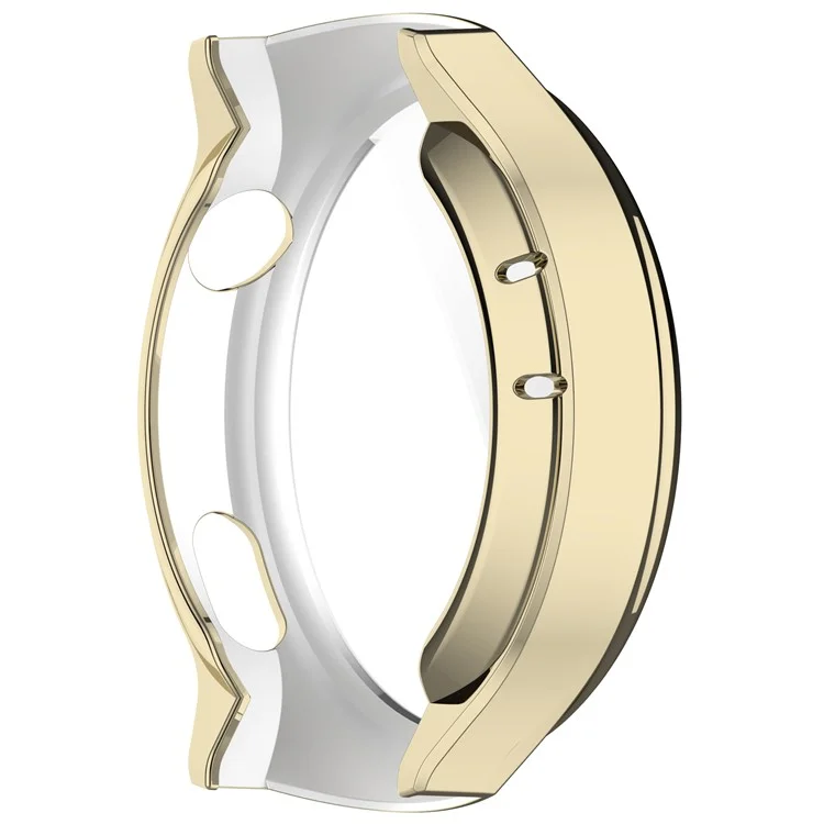 Чехол для Huawei Watch 4 из ТПУ с полной защитой от царапин - Электролитическое покрытие Light Gold