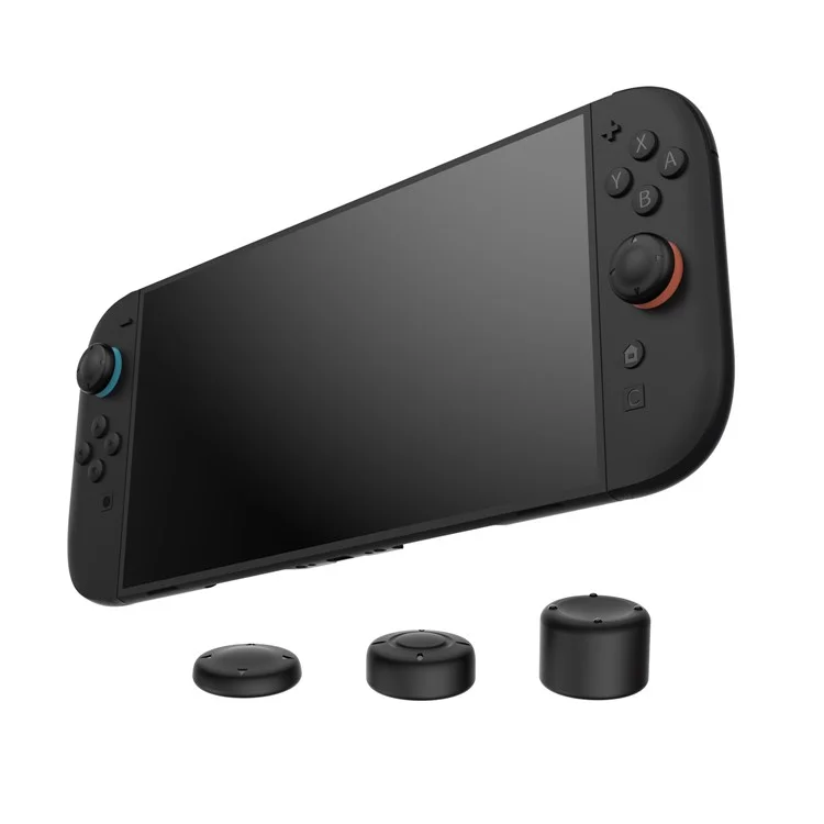DOBE TNS-31110 Pour Nintendo Switch 2 Capuchons de Joystick en Silicone (6 Pièces) - Grips Antidérapants pour Pouces