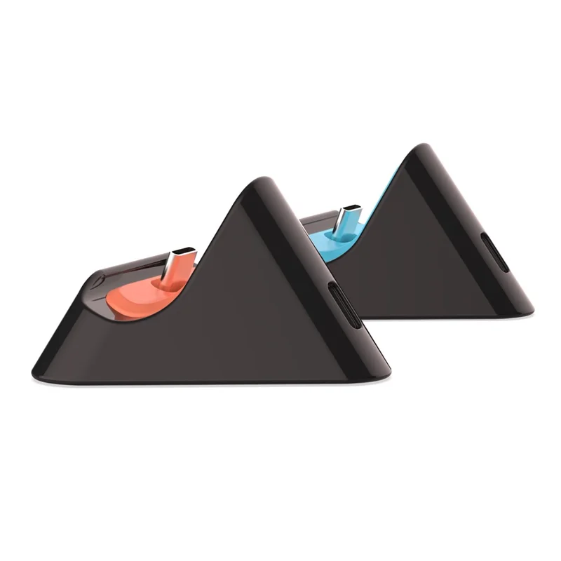 DOBE TNS-3170 For Nintendo Switch OLED / Switch 2 / Switch Charging Dock Portable Triangle Charging Stand - Black