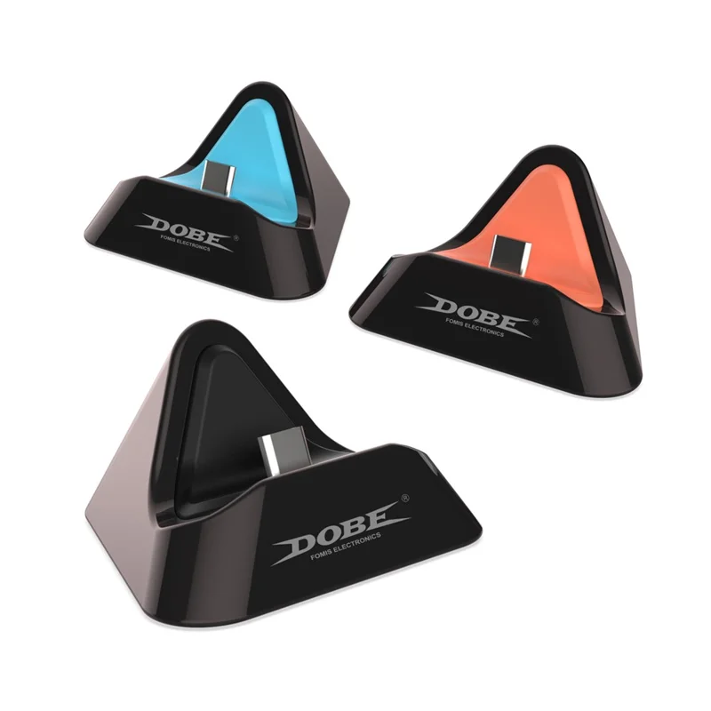 DOBE TNS-3170 For Nintendo Switch OLED / Switch 2 / Switch Charging Dock Portable Triangle Charging Stand - Black
