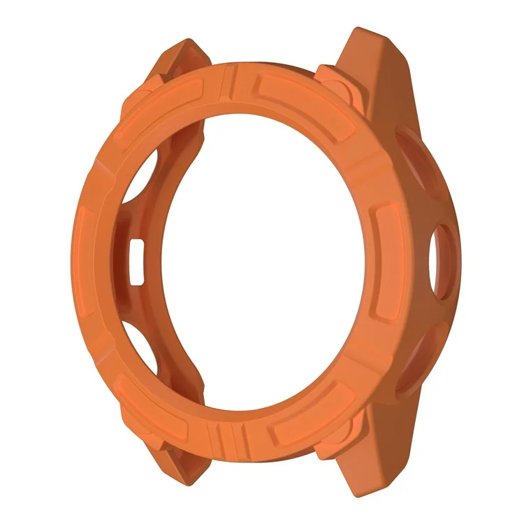 For Garmin Descent G2 Anti Scratch Protective Case Rugged Armor TPU Shell Watch Cover - Orange