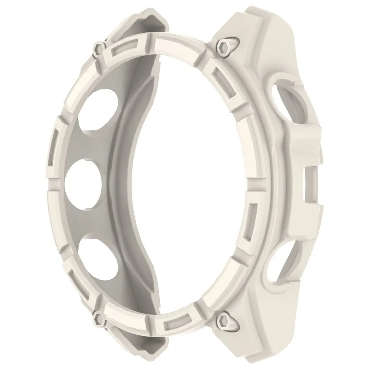 For Garmin Tactix 8 51mm AMOLED Version Soft TPU Watch Case Hollow Shockproof Bumper Frame Cover - Starlight