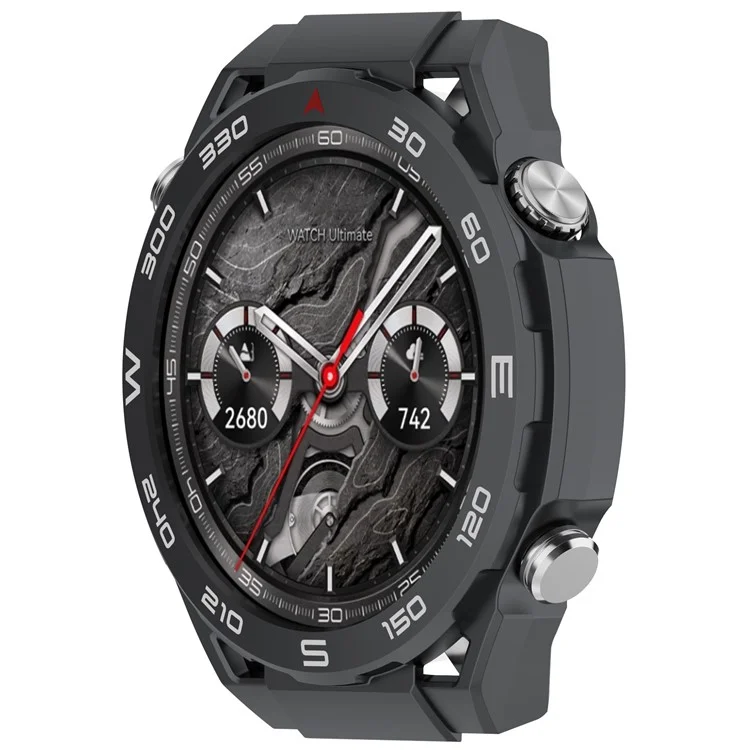 Для часов Huawei Watch GT 5 46 мм Защитный чехол Высококачественная ударопрочная ПК рамка для часов - Серый