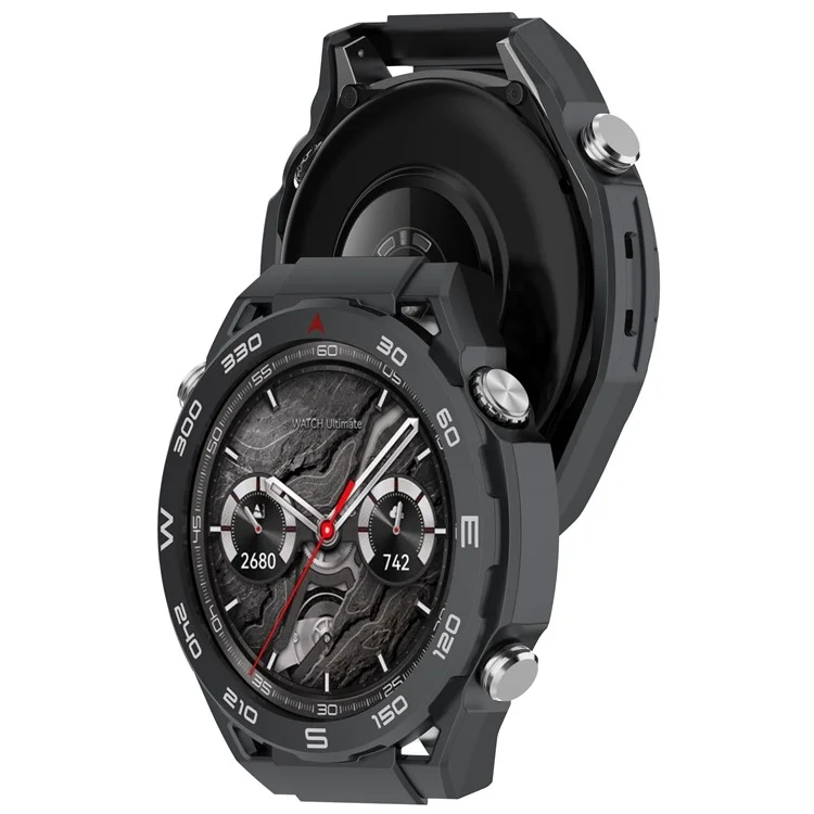 Для часов Huawei Watch GT 5 46 мм Защитный чехол Высококачественная ударопрочная ПК рамка для часов - Серый