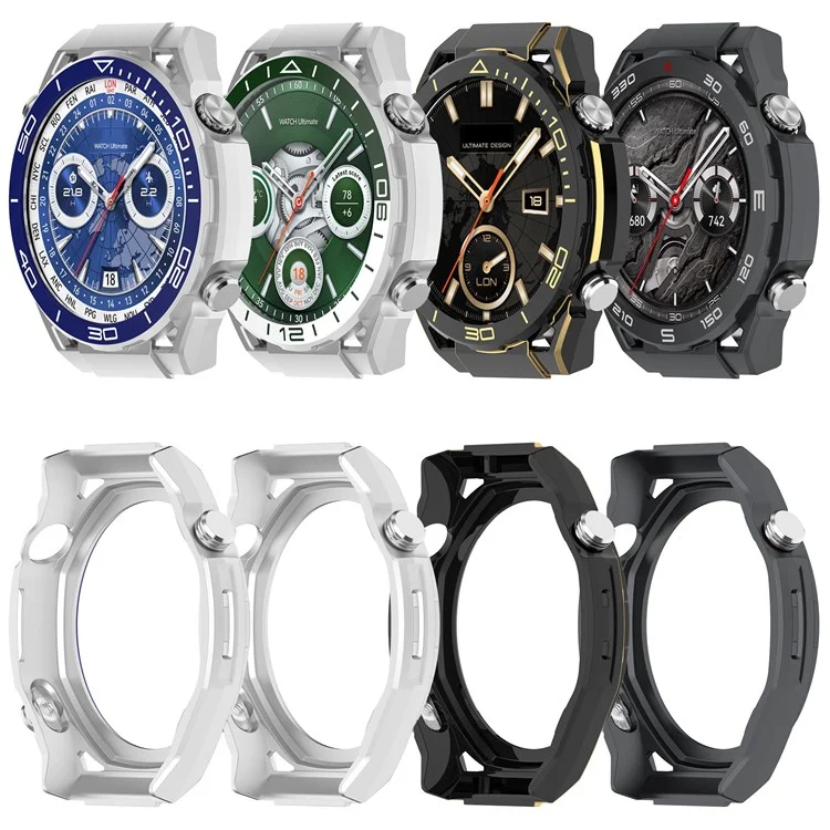 Для часов Huawei Watch GT 5 46 мм Защитный чехол Высококачественная ударопрочная ПК рамка для часов - Серый
