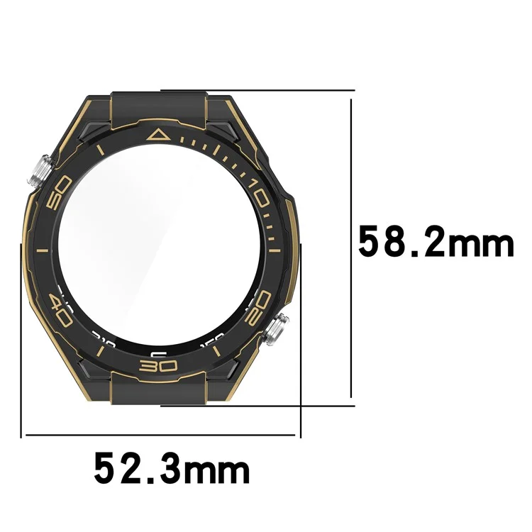 For Huawei Watch GT 5 Pro 46mm Protective Case High End Dropproof PC Watch Frame - Grey