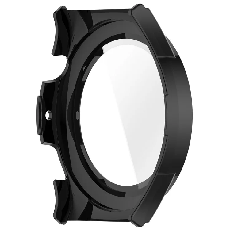 Para Huami Amazfit Cheetah Round / Cheetah Pro Capa de Relógio com Estrutura de PC e Película de Vidro - Preto