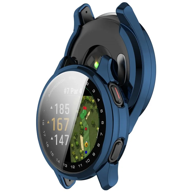 For Garmin Approach S50 Watch Case Soft TPU Protective Cover - Blue