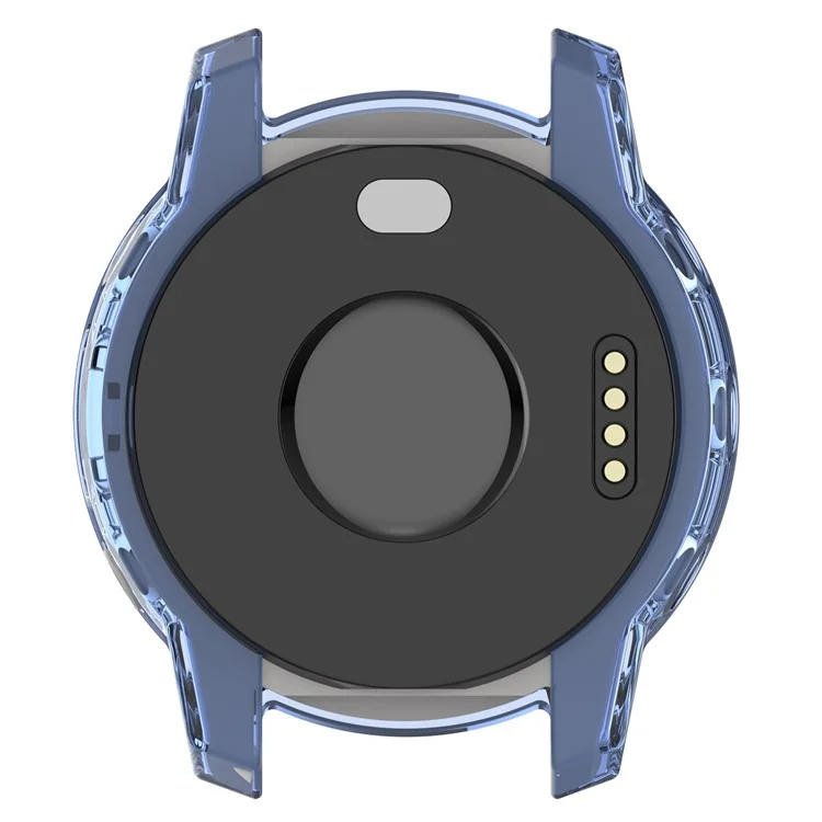 Protective Watch Case for Garmin Descent G2 / G1 / G1 Solar / G1 Solar Letel TPU Semi-Enclosed Cover - Transparent Blue
