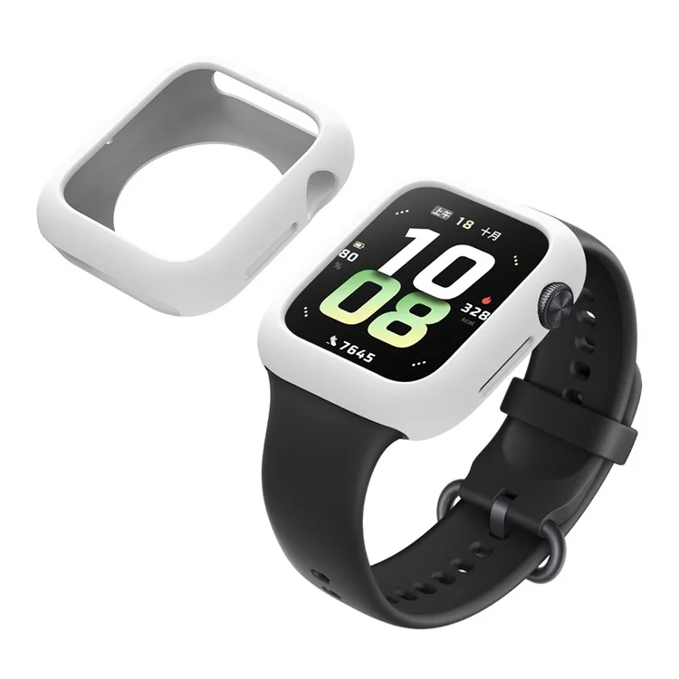 Capa de Silicone Macio para Smartwatch Honor Band 5 - Branco