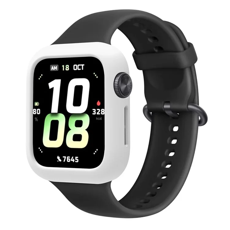 Capa de Silicone Macio para Smartwatch Honor Band 5 - Branco
