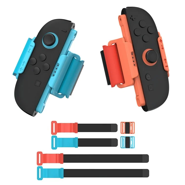 DOBE TNS-3180B For Nintendo Switch 2 Left and Right Joy-Con Controller Adjustable Wrist Strap Leg Strap Set