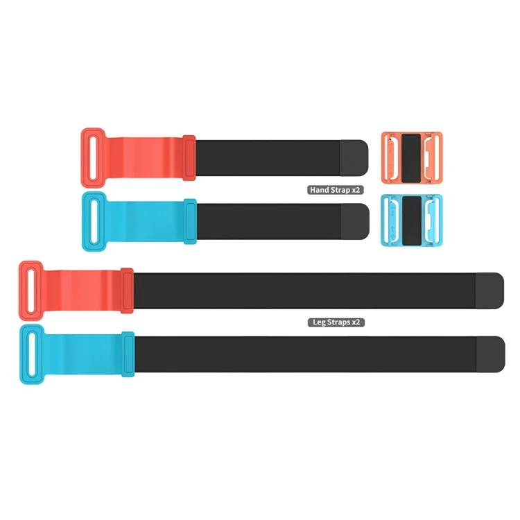 DOBE TNS-3180B For Nintendo Switch 2 Left and Right Joy-Con Controller Adjustable Wrist Strap Leg Strap Set