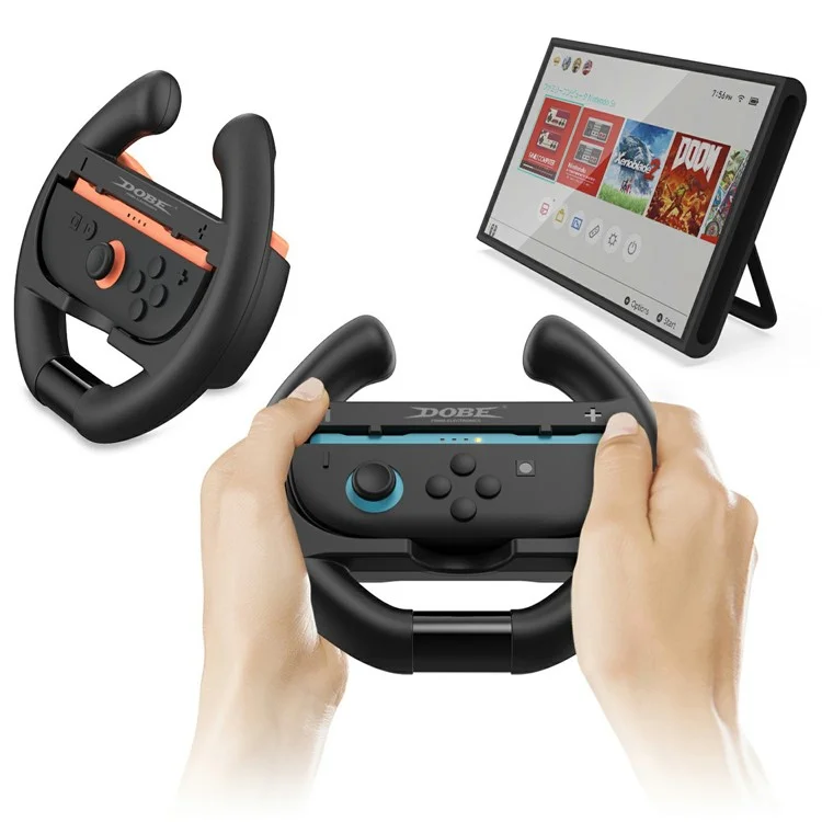 DOBE TNS-3195 2 Unidades Volante de Carreras para Mando Joy-Con de Nintendo Switch