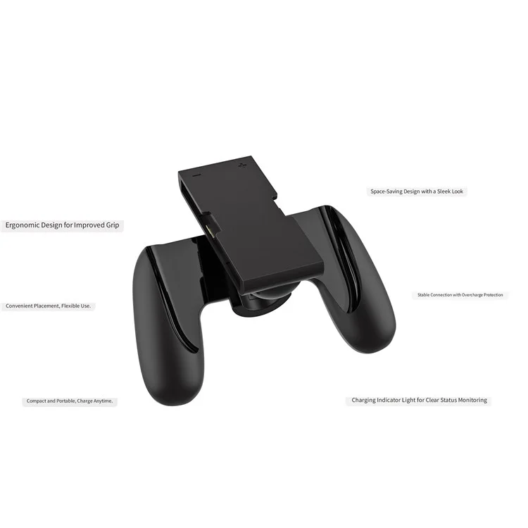 DOBE TNS-3177 For Nintendo Switch 2 Dual Joy-Con Charging Grip Handheld Controller Charger with LED Indicator