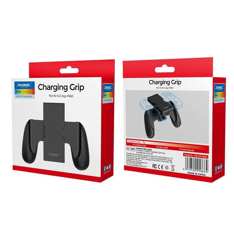 DOBE TNS-3177 For Nintendo Switch 2 Dual Joy-Con Charging Grip Handheld Controller Charger with LED Indicator