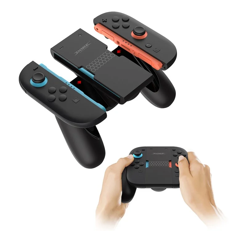DOBE TNS-3177B Para Nintendo Switch 2 Joy-Con Controlador Grip Handle Gamepad Ergonômico (Sem Função de Carregamento)
