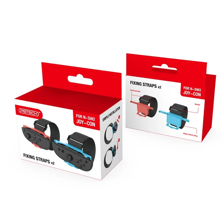 PGTECH GP-368 2 Pièces Pour Nintendo Switch 2 Dragonne Poignet Gauche et Droite Réglable Sport