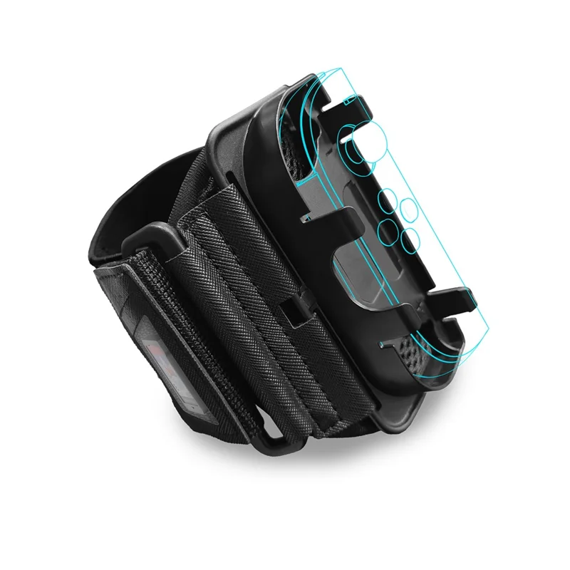 JYS-NS2271 لجهاز نينتندو سويتش 2 حزام قابل للتعديل للساق/الذراع قطعتان أربطة تحكم Joy-Con رياضية