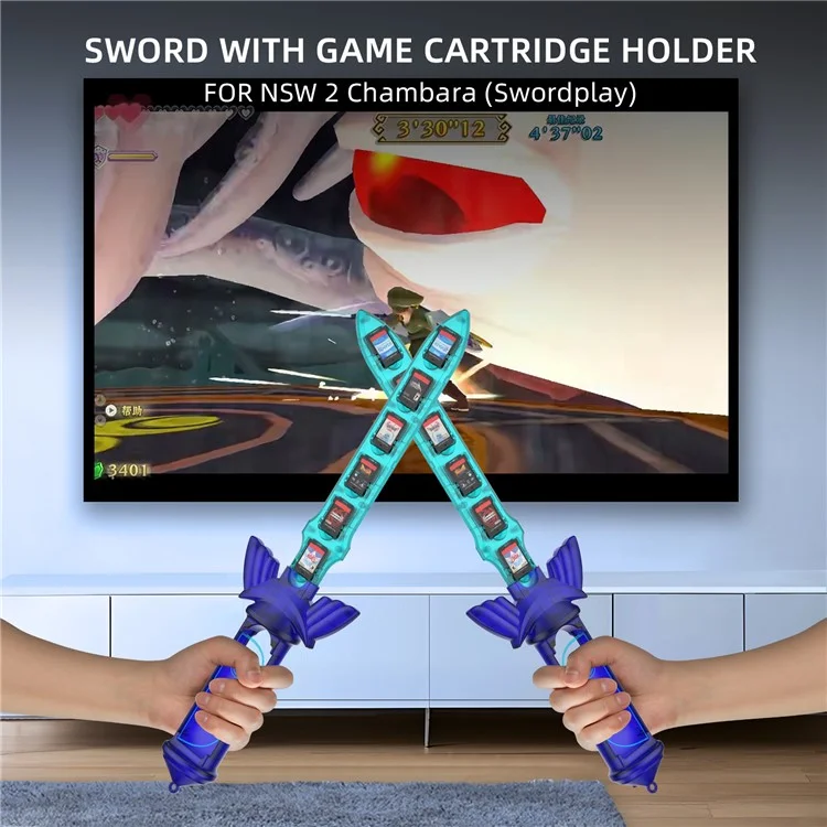 JYS-NS2268 1 Pièce Poignée de Jeu Épée pour Manette Joy-Con Nintendo Switch Accessoires de Jeu