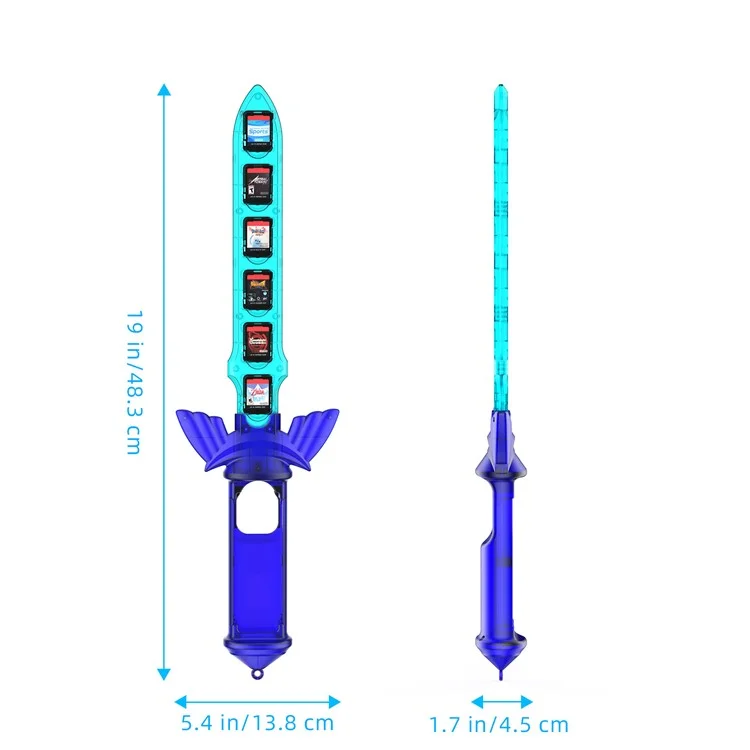 JYS-NS2268 1 Pièce Poignée de Jeu Épée pour Manette Joy-Con Nintendo Switch Accessoires de Jeu