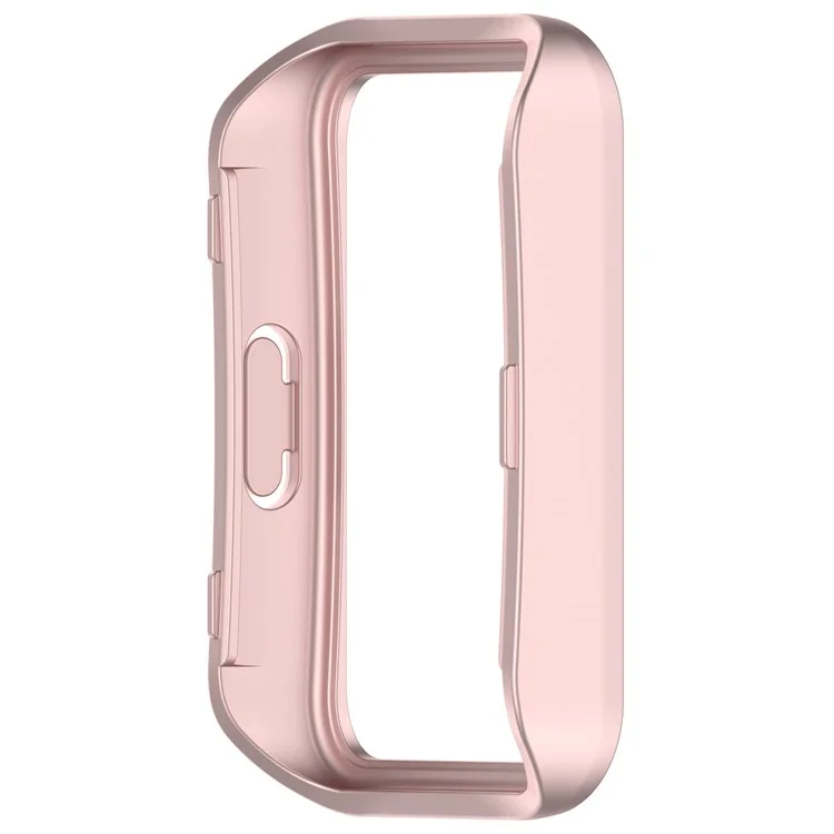 Watch Case For Huawei Band 10 NFC  /  10  /  9 NFC  /  9  /  8 NFC  /  8 Half-Wrapped Hollow Hard PC Protective Cover - Pink  /  Green