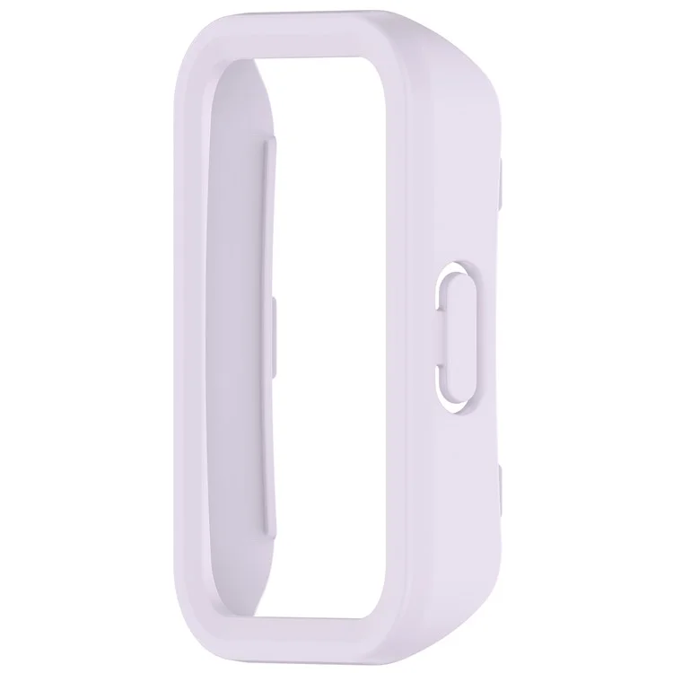 Watch Case For Huawei Band 10 NFC  /  10  /  9 NFC  /  9  /  8 NFC  /  8 Half-Wrapped Hollow Hard PC Protective Cover - Purple