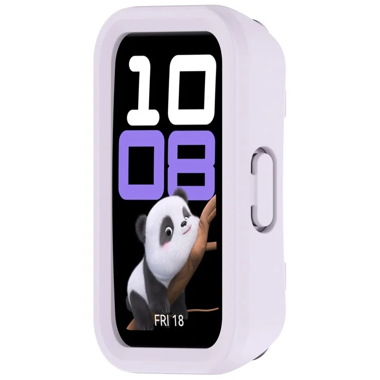 Watch Case For Huawei Band 10 NFC  /  10  /  9 NFC  /  9  /  8 NFC  /  8 Half-Wrapped Hollow Hard PC Protective Cover - Purple
