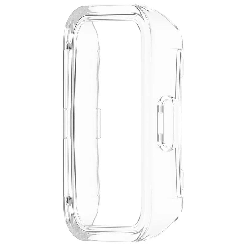 Watch Case For Huawei Band 10 NFC  /  10  /  9 NFC  /  9  /  8 NFC  /  8 Half-Wrapped Hollow Hard PC Protective Cover - Transparent