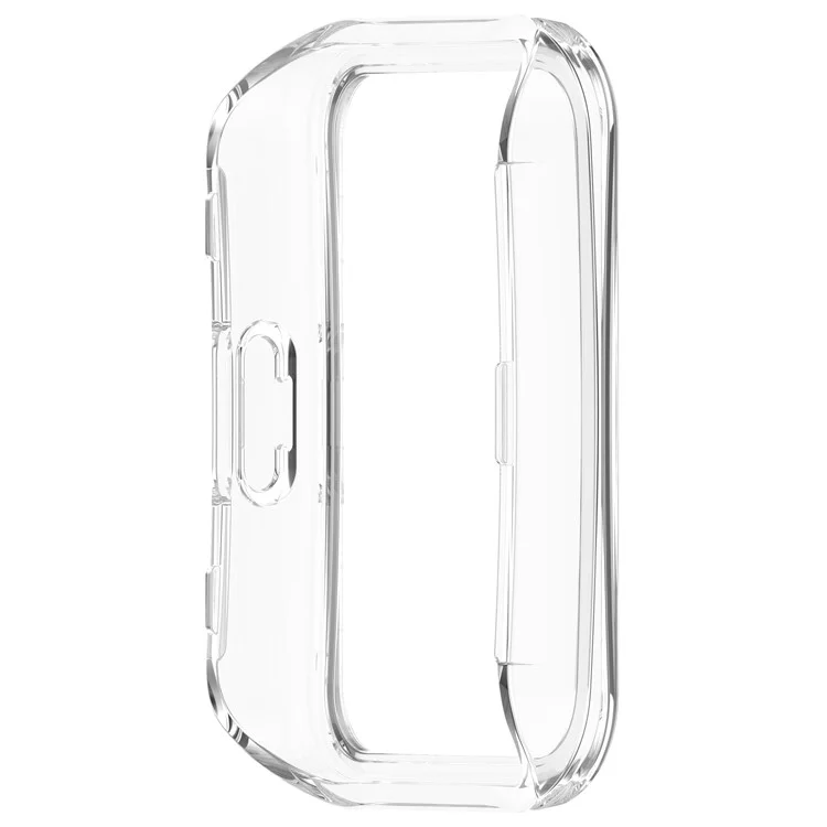 Watch Case For Huawei Band 10 NFC  /  10  /  9 NFC  /  9  /  8 NFC  /  8 Half-Wrapped Hollow Hard PC Protective Cover - Transparent