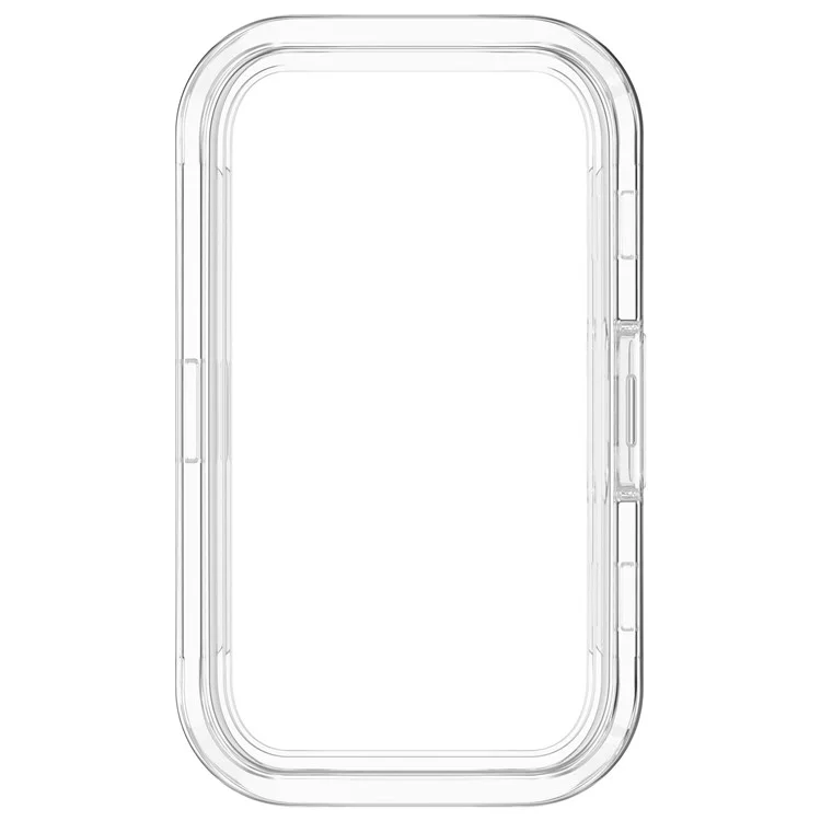 Watch Case For Huawei Band 10 NFC  /  10  /  9 NFC  /  9  /  8 NFC  /  8 Half-Wrapped Hollow Hard PC Protective Cover - Transparent