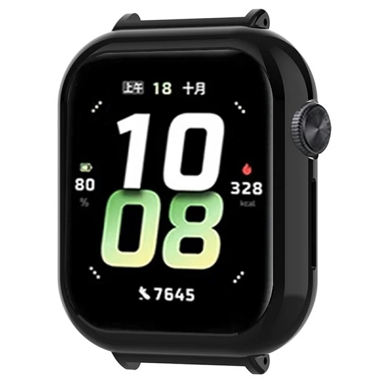 For Honor Watch 5 Protective Case 20mm Watch Strap Connector Frame - Black