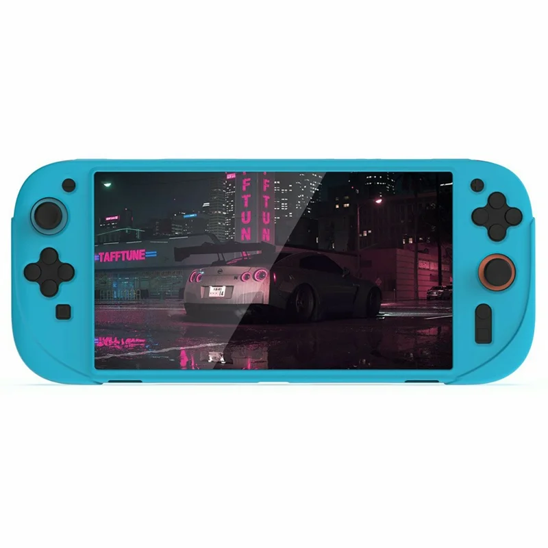 DOBE TNS-3158 For Nintendo Switch 2 Game Console Flexible Silicone Case Full Body Protection Cover - Blue