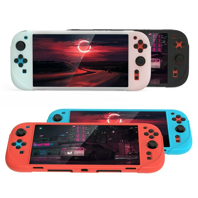 DOBE TNS-3158 For Nintendo Switch 2 Game Console Flexible Silicone Case Full Body Protection Cover - Blue