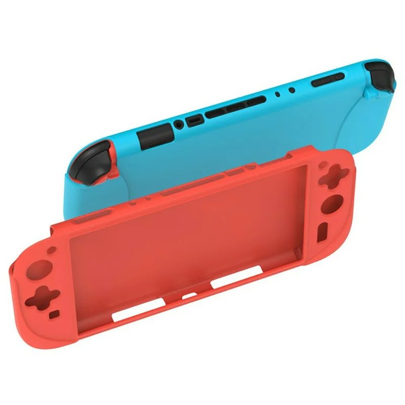 DOBE TNS-3158 For Nintendo Switch 2 Game Console Flexible Silicone Case Full Body Protection Cover - Blue