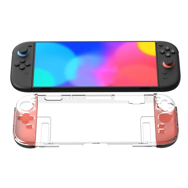 STARTRC GAMES Para Nintendo Switch 2 Capa de Controle Joy-Con Tricolor em PC para Console, com 4 Capas de Proteção para Analógicos