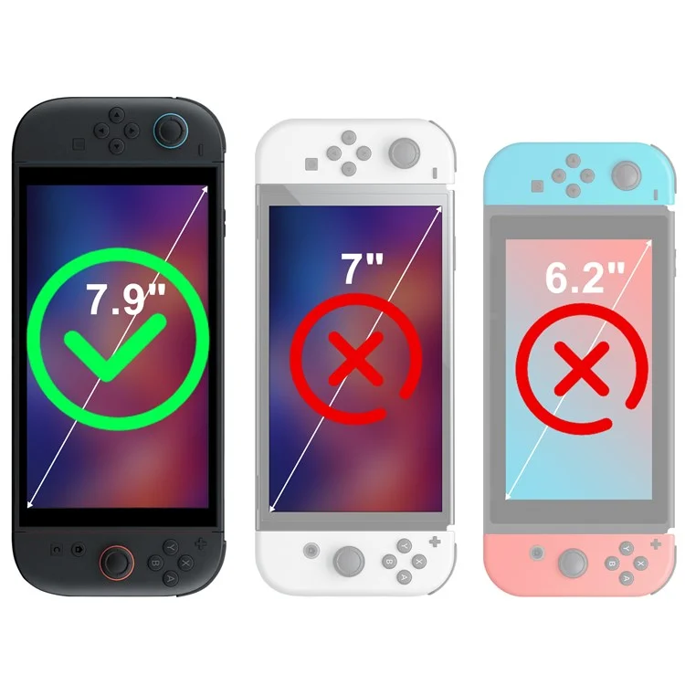 STARTRC GAMES 2 шт. Защитное стекло для Nintendo Switch с позиционной рамкой